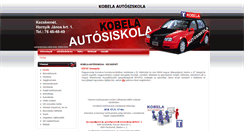 Desktop Screenshot of kobela.hu